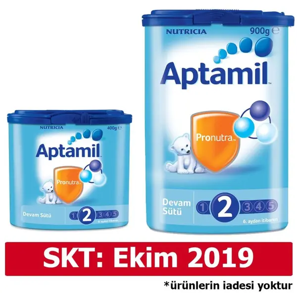 Milupa Aptamil 2 Devam Sütü 900 gr + 400 gr Özel Ürün