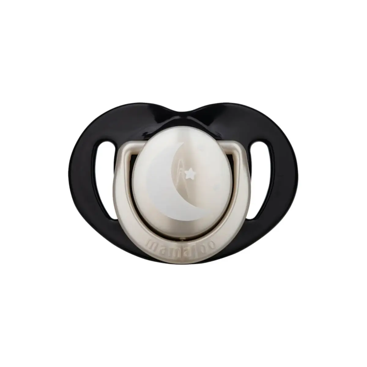 Mamajoo İkili Emzik & Sterilizasyon Saklama Kutusu Gece Gündüz 6+ Ay Pearl Black
