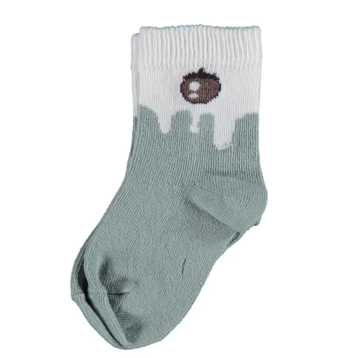 Bibaby Organik Çorap Soket Breakfast Yeşil Bibaby Organik Çorap Soket Breakfast Yeşil