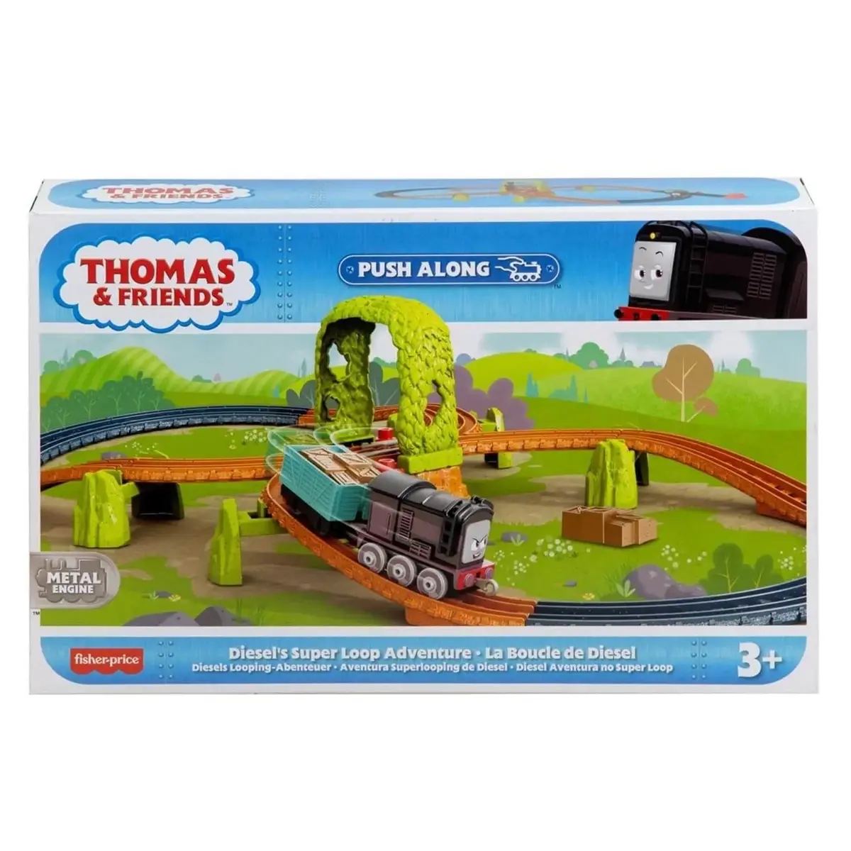 Thomas ve Arkadaşları Tren Seti Sür-Bırak