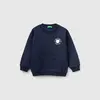 Benetton Sweatshirt Kanguru Lacivert
