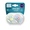 Philips Avent SCF085/12 Ultra Air Silikon Emzik 2li 0-6 Ay Erkek