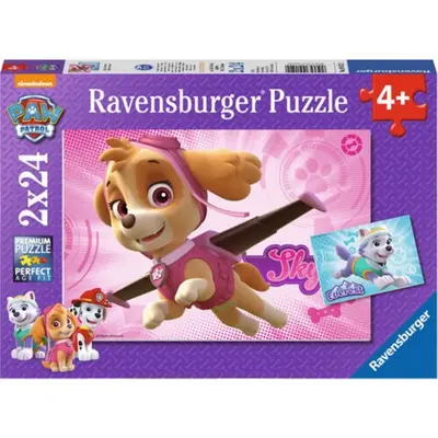 Ravensburger 2x24 Parçalı Puzzle Paw Patrol-091522