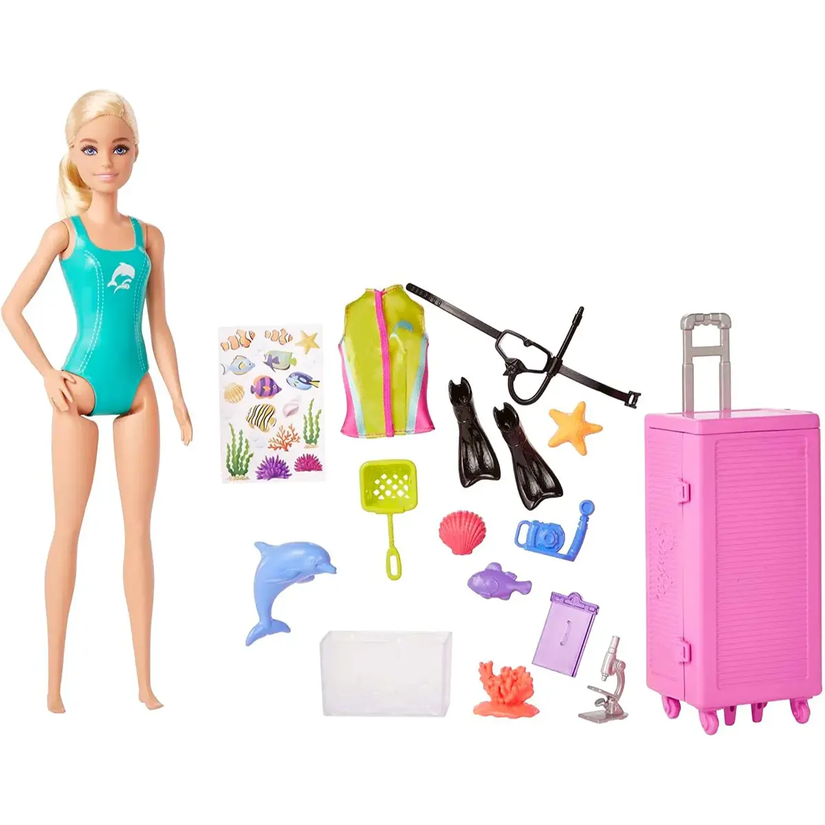 Barbie Deniz Biyoloğu Oyun Seti
