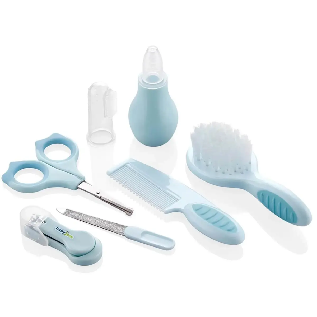 Babyjem Bebek Bakım Seti 7li Mavi Babyjem Bebek Bakım Seti 7li Mavi