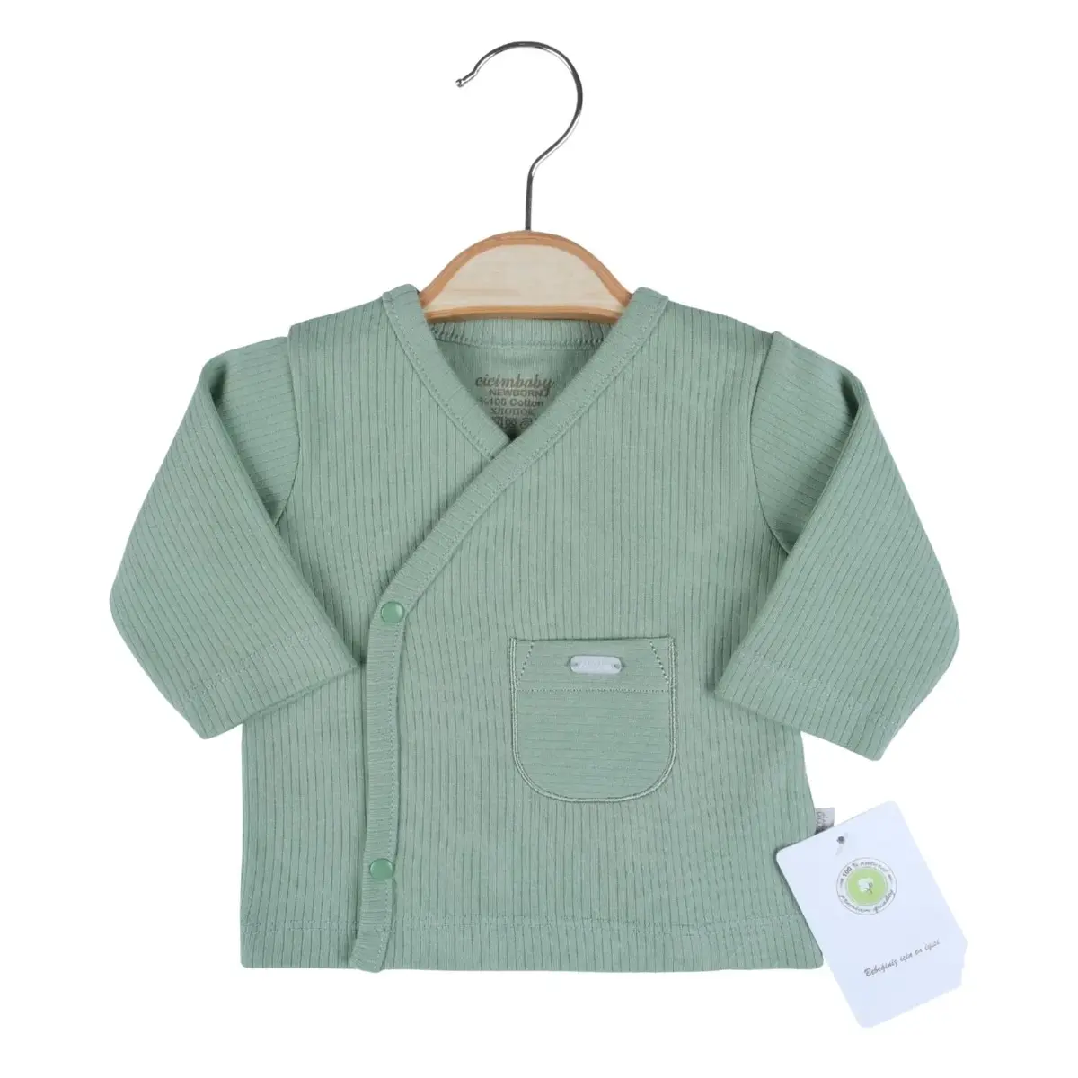Ciccim Baby Hastane Çıkışı 5li Cepli Yonca Yeşili