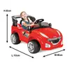 Pilsan Forza Akülü Araba 12 Volt Kumandalı Kırmızı 