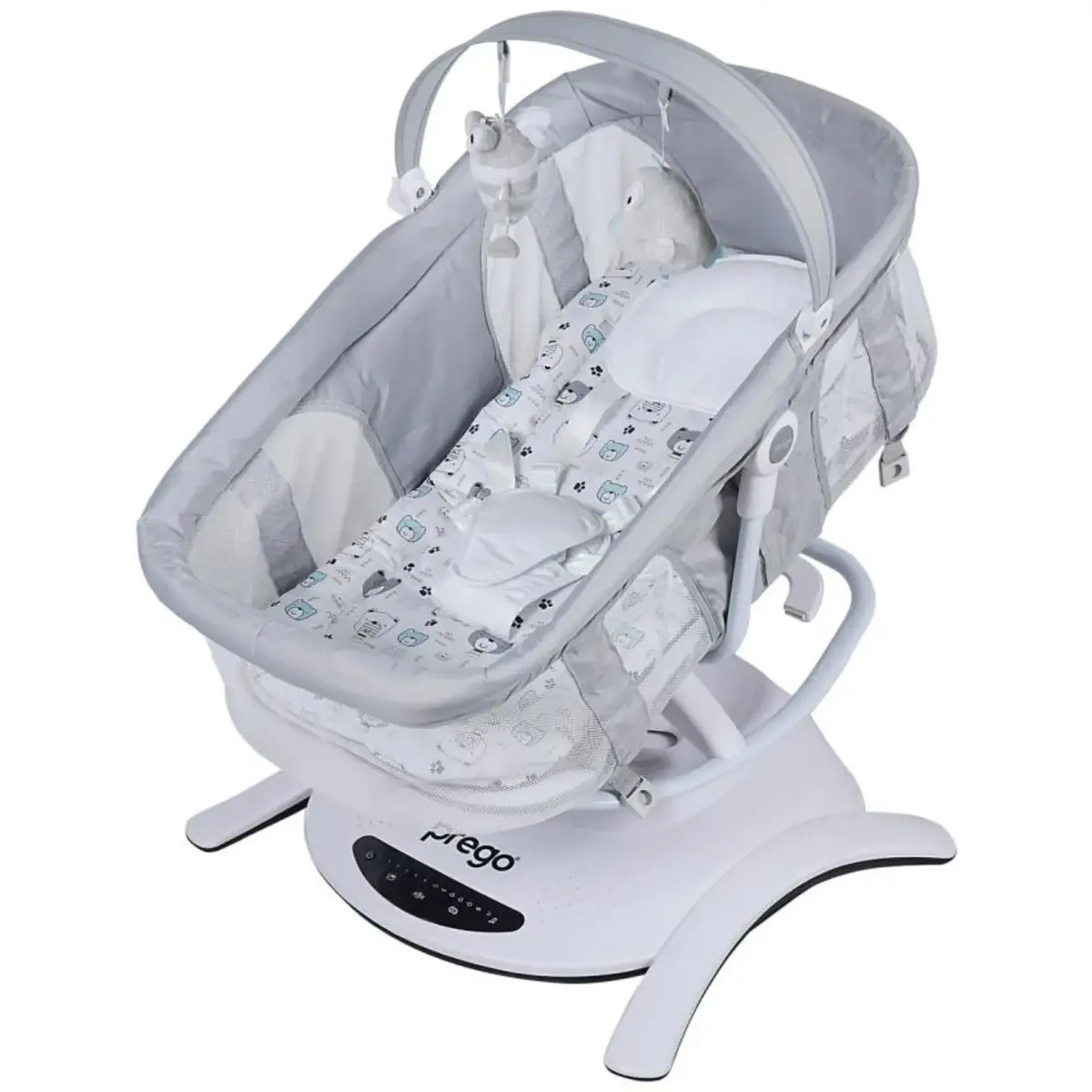 Prego 4086 Yummy Portbebeli Elektrikli Beşik Yeşil