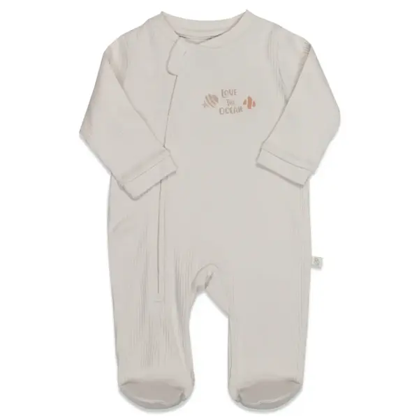 Bistyle Tulum Fermuarlı Modal The Ocean Bej