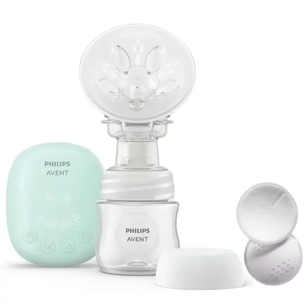 Philips Avent Tekli Elektrikli Göğüs Pompası SCF323/11 Essentials ve Tek Kullanımlık Göğüs Pedi 24lü