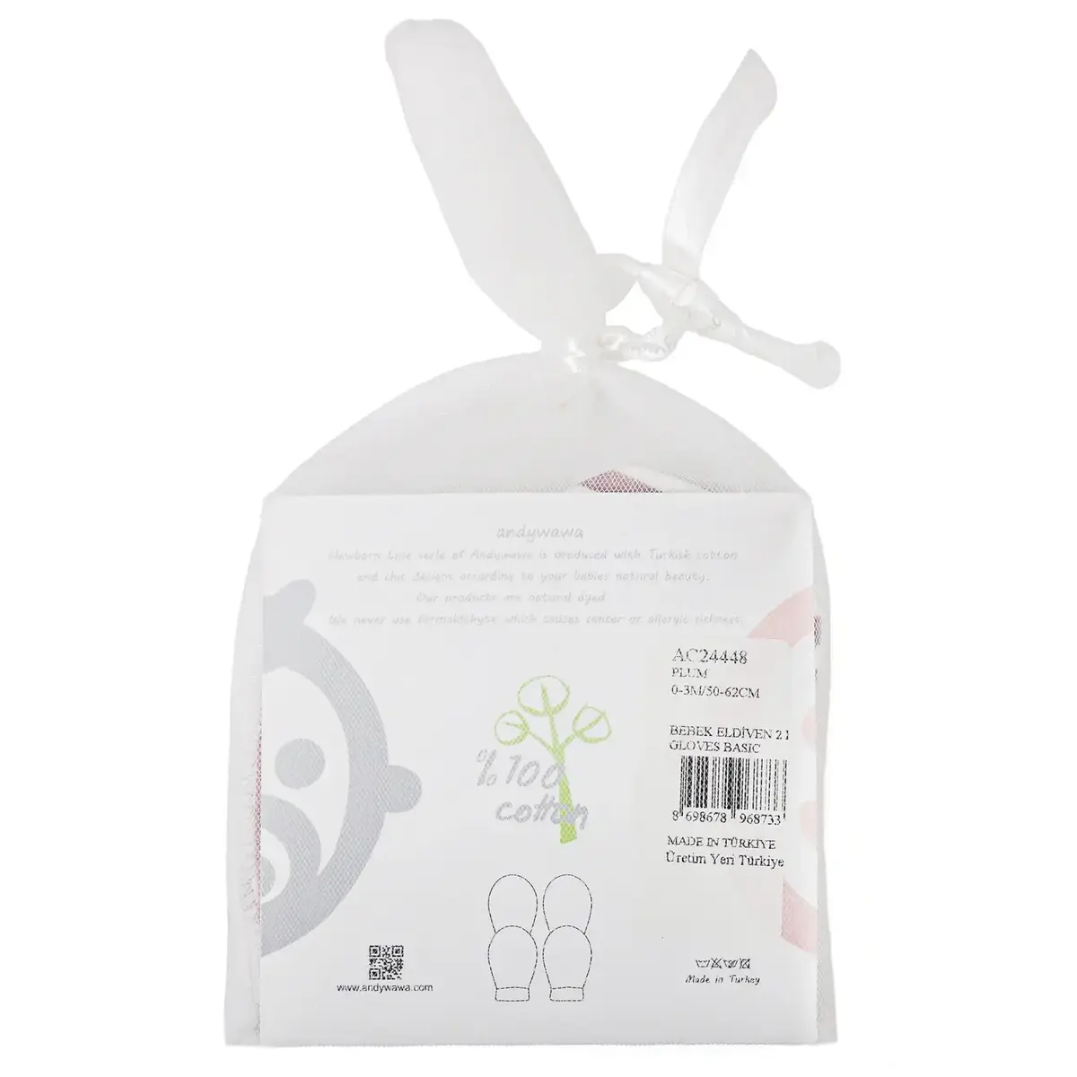 Andy Wawa Eldiven 2li Basic Mürdüm