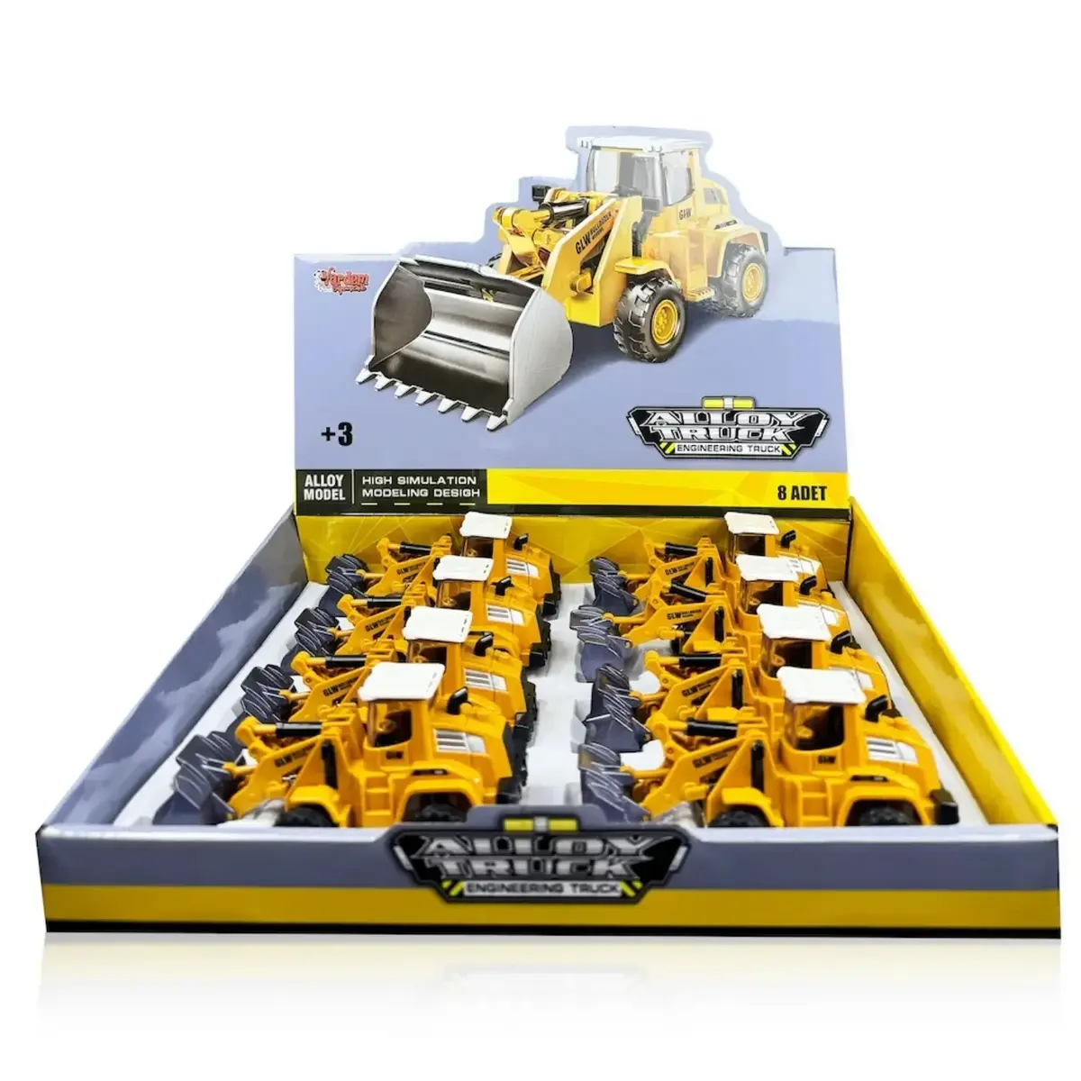 Vardem Sürtmeli Metal İnşaat Aracı Kepçe