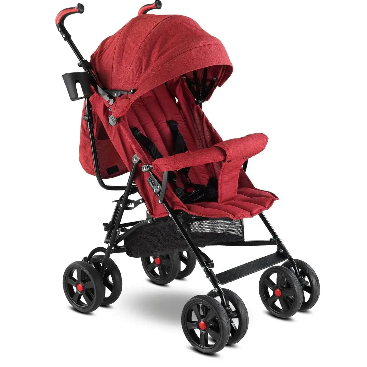 Duux Siena Baston Bebek Arabası Kırmızı Duux Siena Baston Bebek Arabası Kırmızı