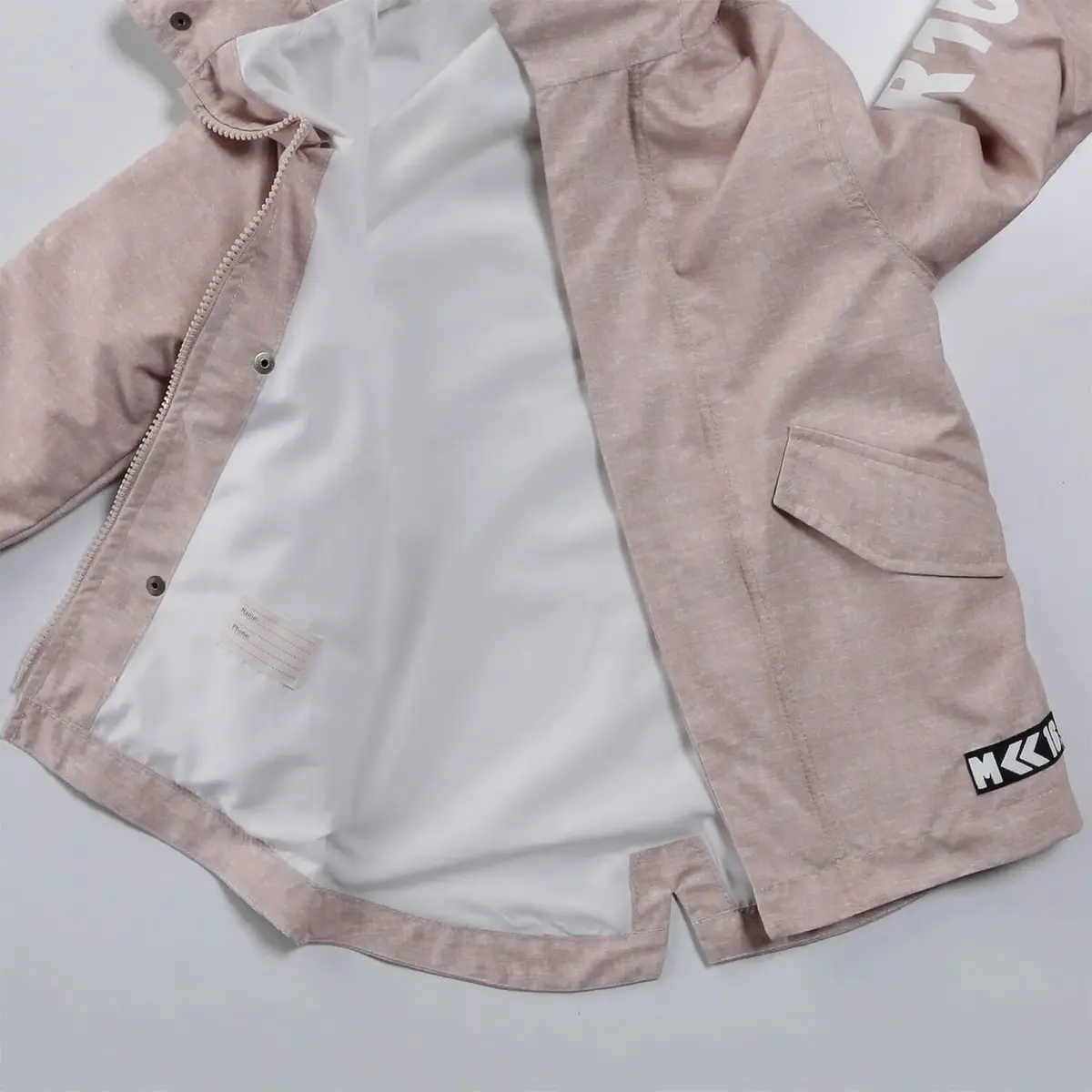 Midimod Yağmurluk Bej