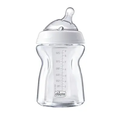 Chicco Natural Feeling Silikon Emzikli Cam Biberon 250 ml 0+ Ay