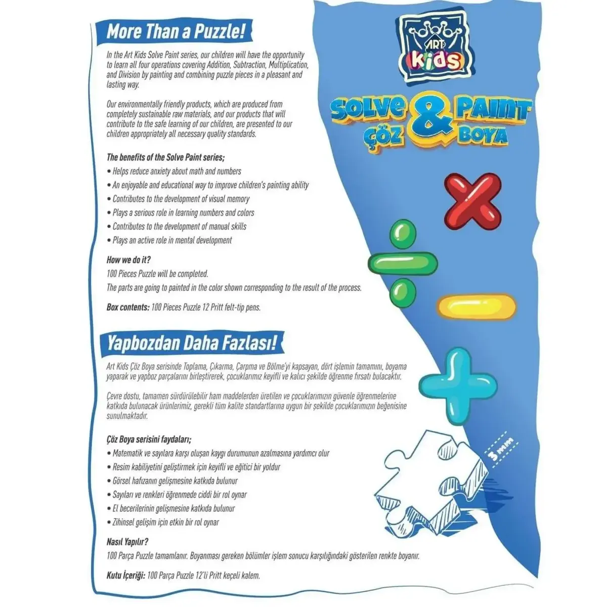 Art Kids Çöz Boya Toplama