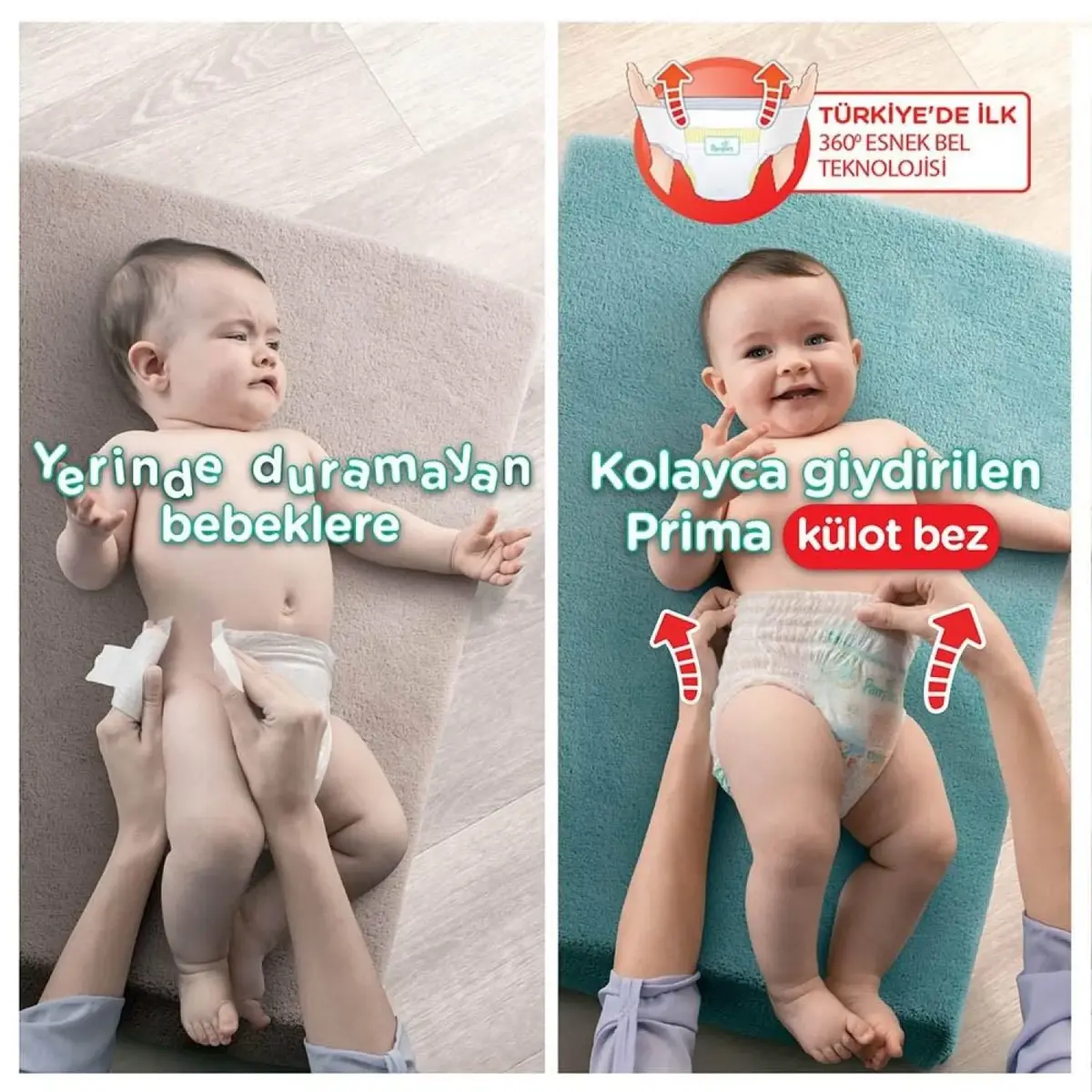 Prima Pants Külot Bebek Bezi 4 Beden Maxi 72li Fırsat Paketi 