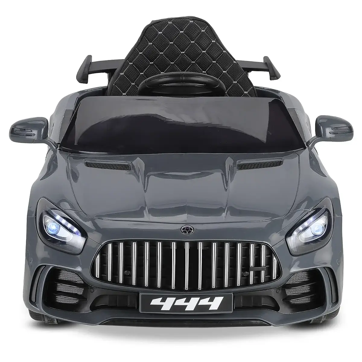 Babyhope 444 GTR Sport Akülü Araba Koyu Gri 12V