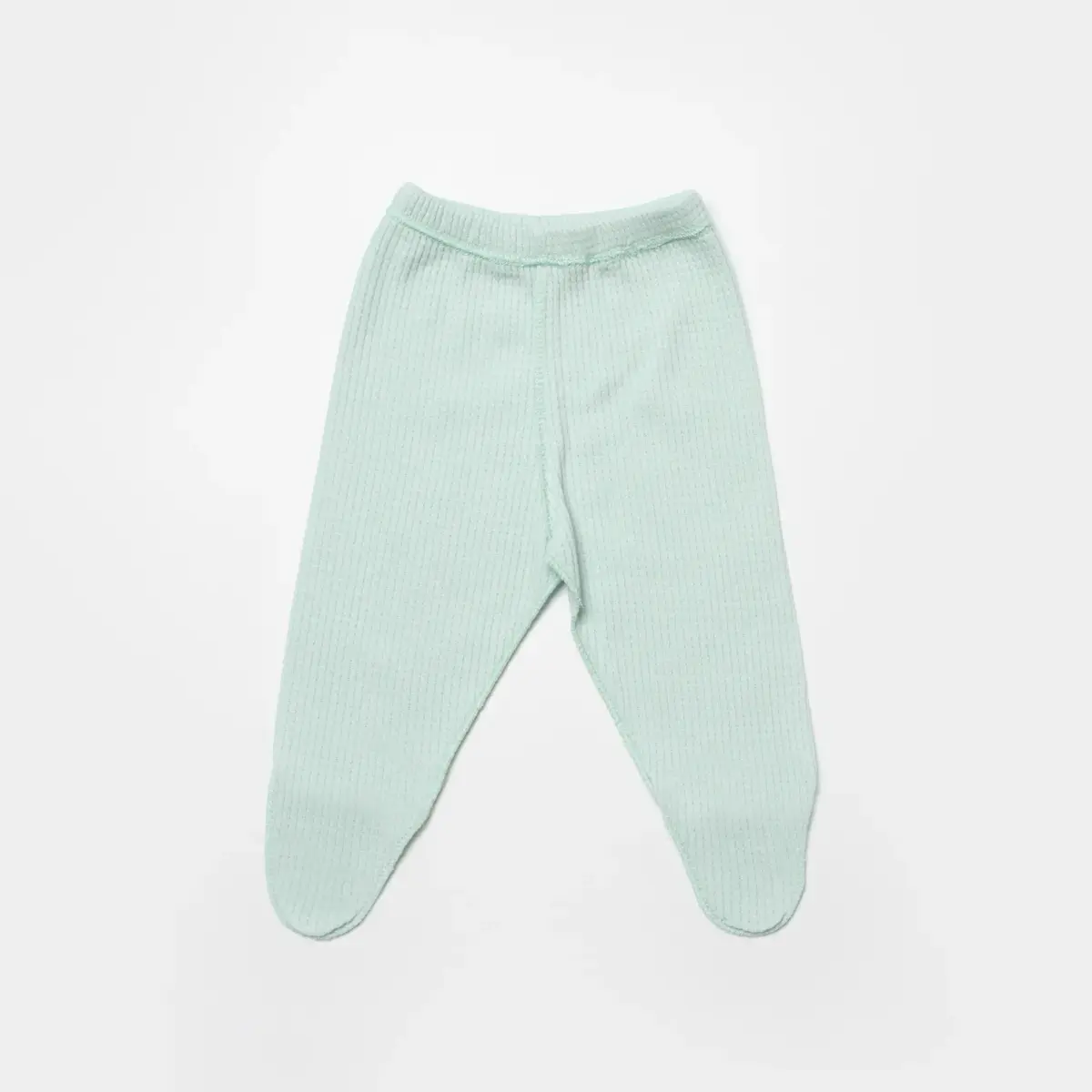 Bibaby Organik Zıbın Takımı 4lü Waffle Smile Prematüre Mint