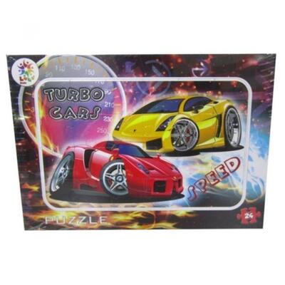 Laço Kids Frame Puzzle Turbo Cars