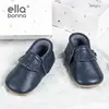 Ella Bonna Bebek Ayakkabısı Hakiki Deri Koyu Mavi