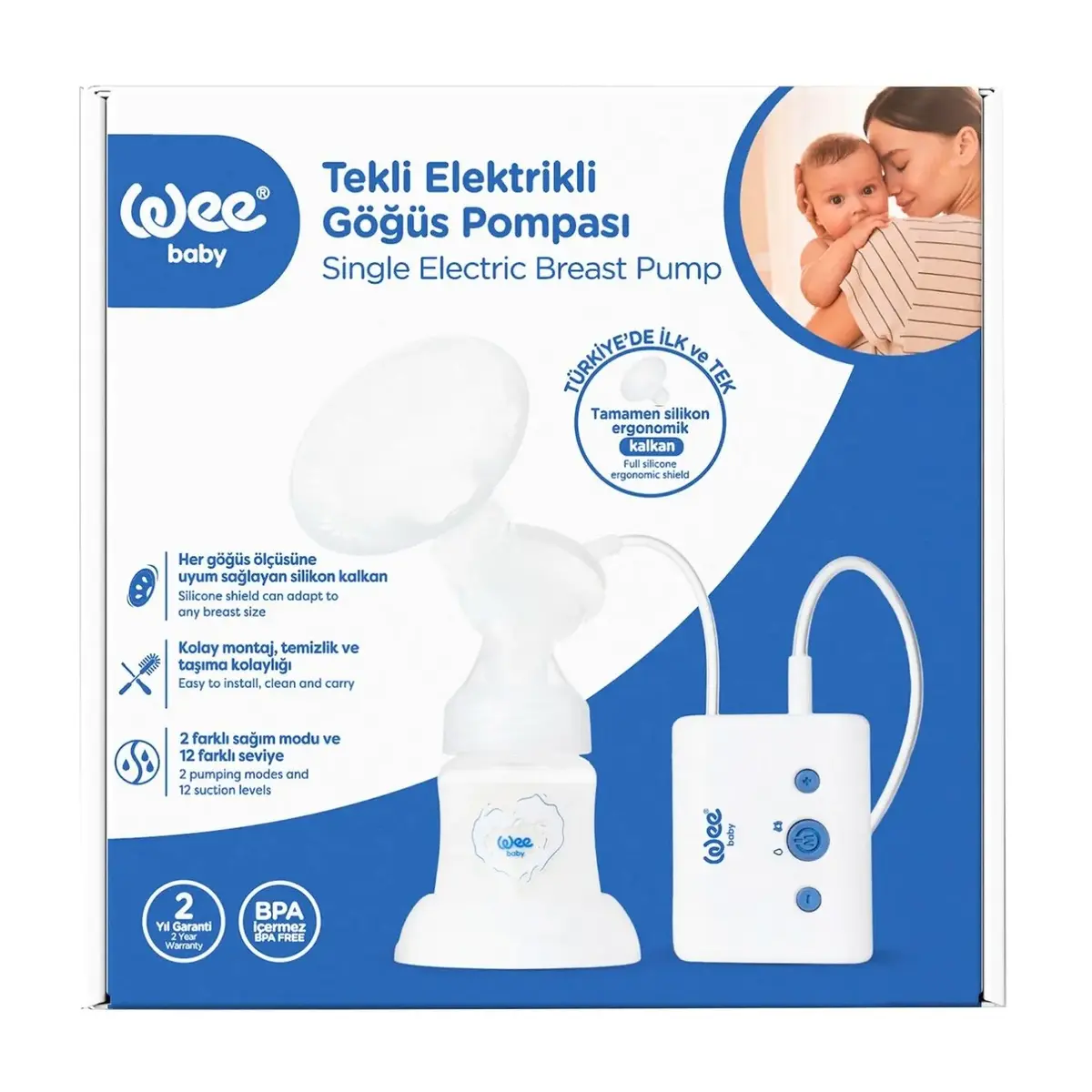 Wee Baby Elektrikli Göğüs Pompası