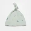 Bibaby Organik Zıbın Takımı 3lü Modal Happy Forest Bej - Mint