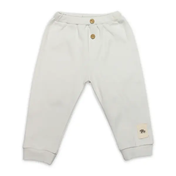 Bistyle Pantolon Patiksiz Little Koala Gri - Sarı - Ekru