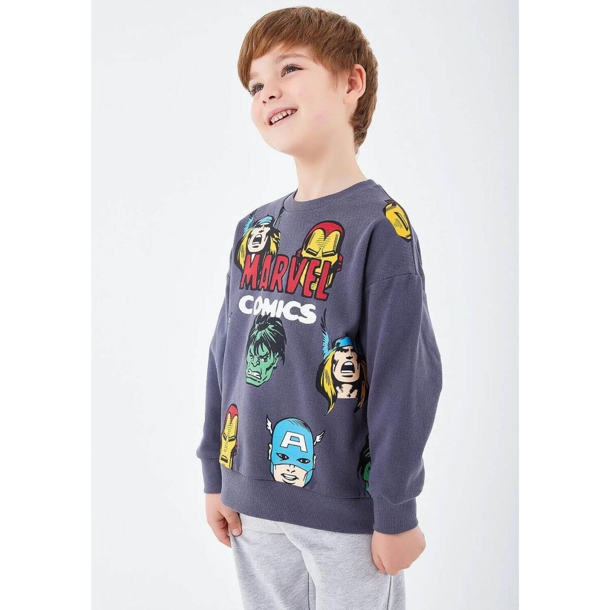 Marvel Comis Eşofman Takımı Antrasit