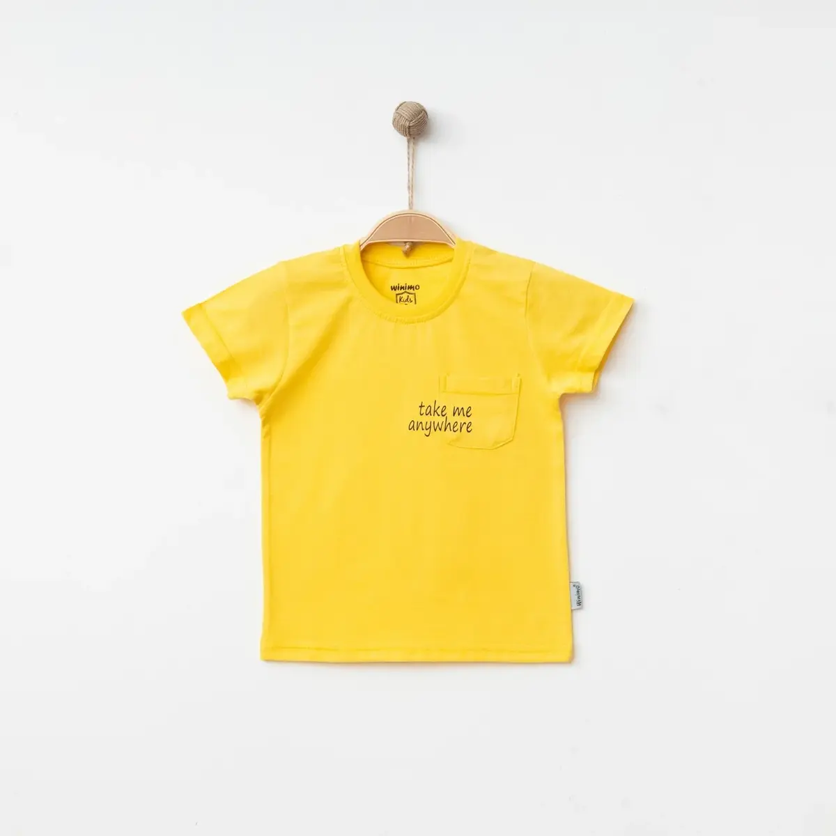 Winimo T-Shirt Take Me Baskılı Sarı Winimo T-Shirt Take Me Baskılı Sarı