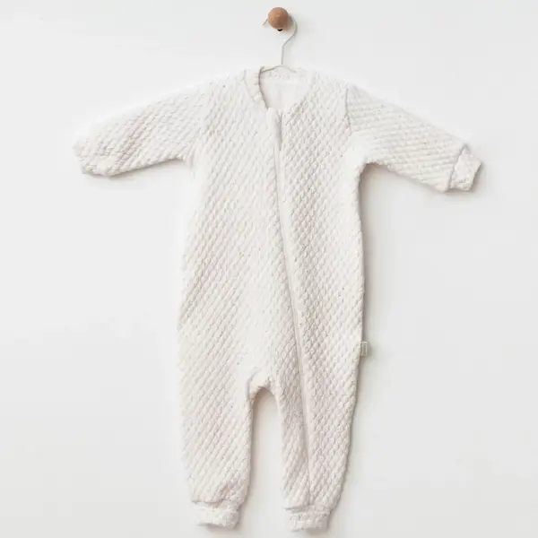 Ciccim Baby Uyku Tulumu Kapitone Ekru