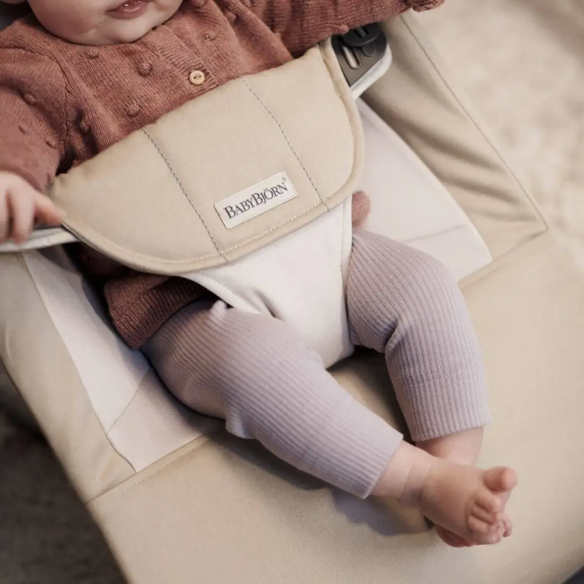 Babybjörn Balance Soft Ana Kucağı Cotton Jersey KHaki Beige