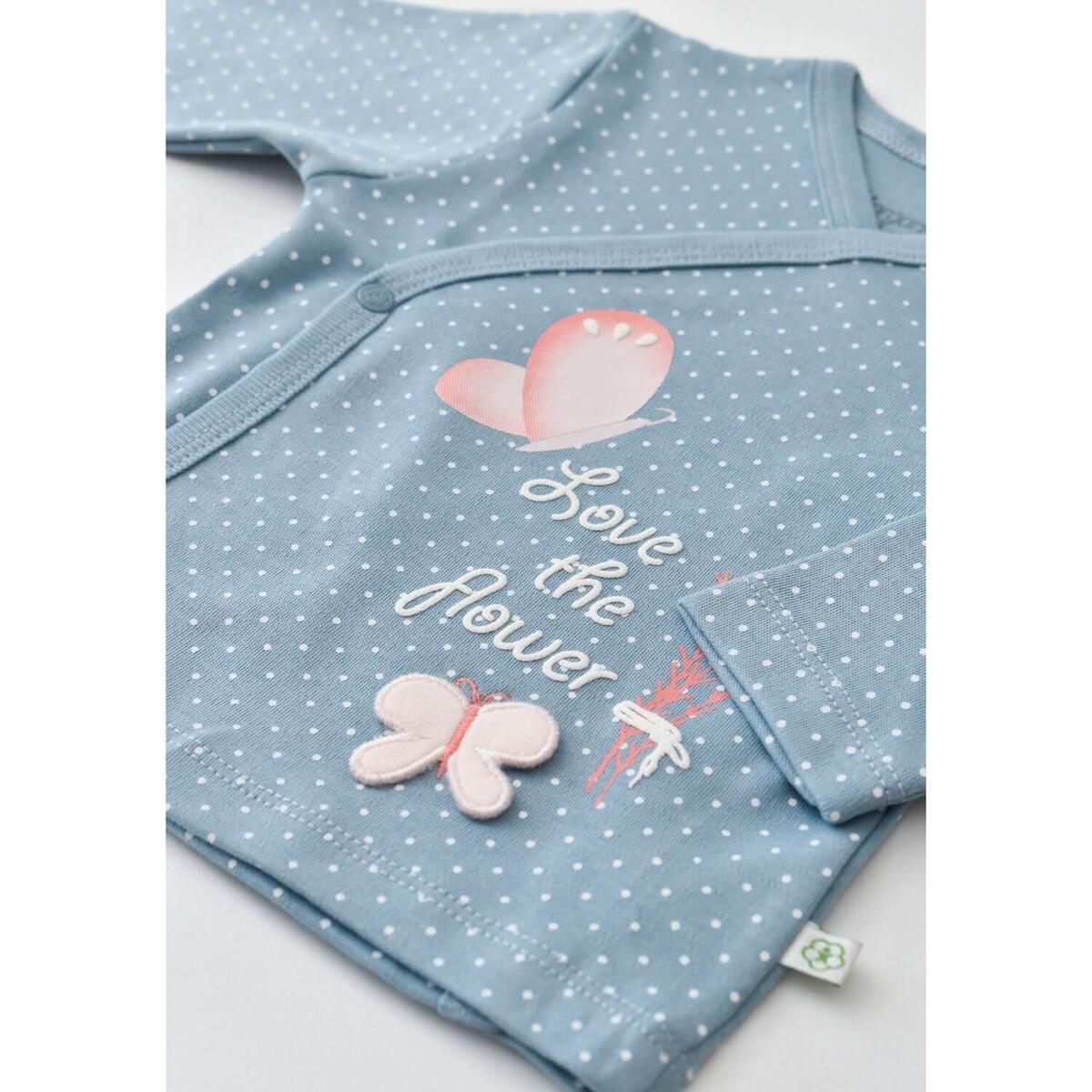 Bibaby Organik Hastane Çıkışı 5li Wild Flowers Spring Blue