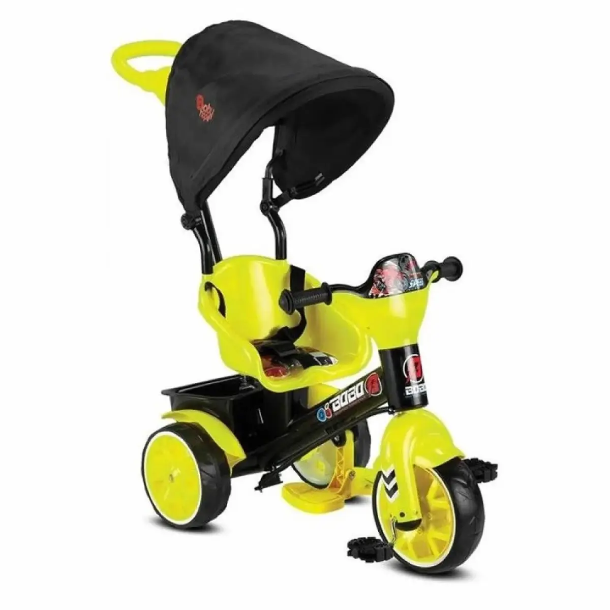 Babyhope Bobo Tenteli İtmeli Bisiklet Sarı Babyhope Bobo Tenteli İtmeli Bisiklet Sarı