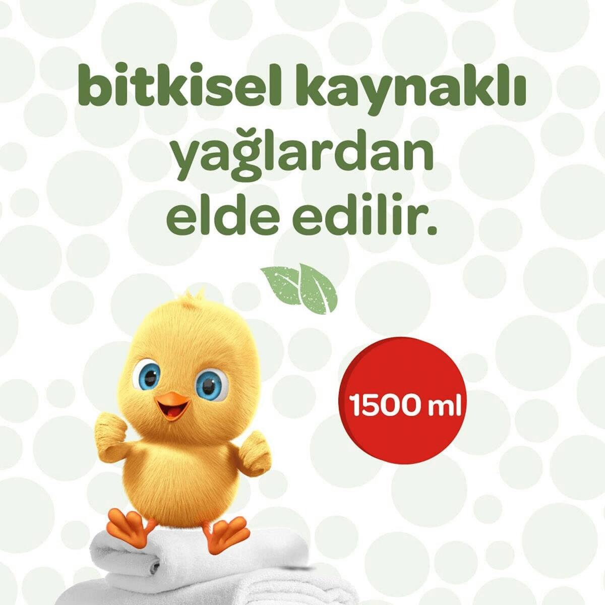 Dalin Sıvı Bebek Çamaşır Deterjanı 1500 ml x 2 Adet