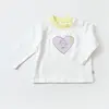 Bibaby Organik Sweatshirt Love You Baby Yellow Lavander