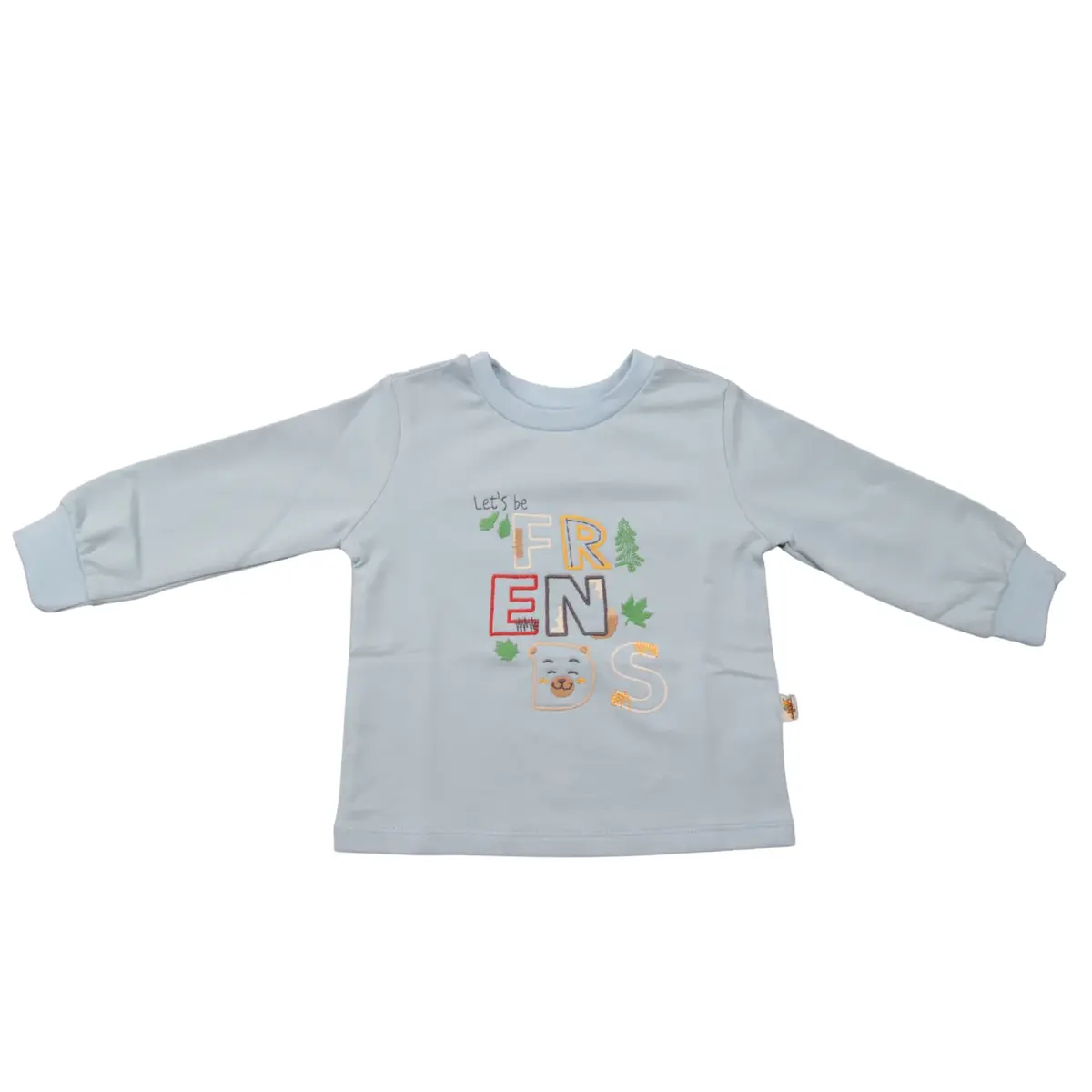 Mini Damla Sweatshirt Friend Mavi Mini Damla Sweatshirt Friend Mavi