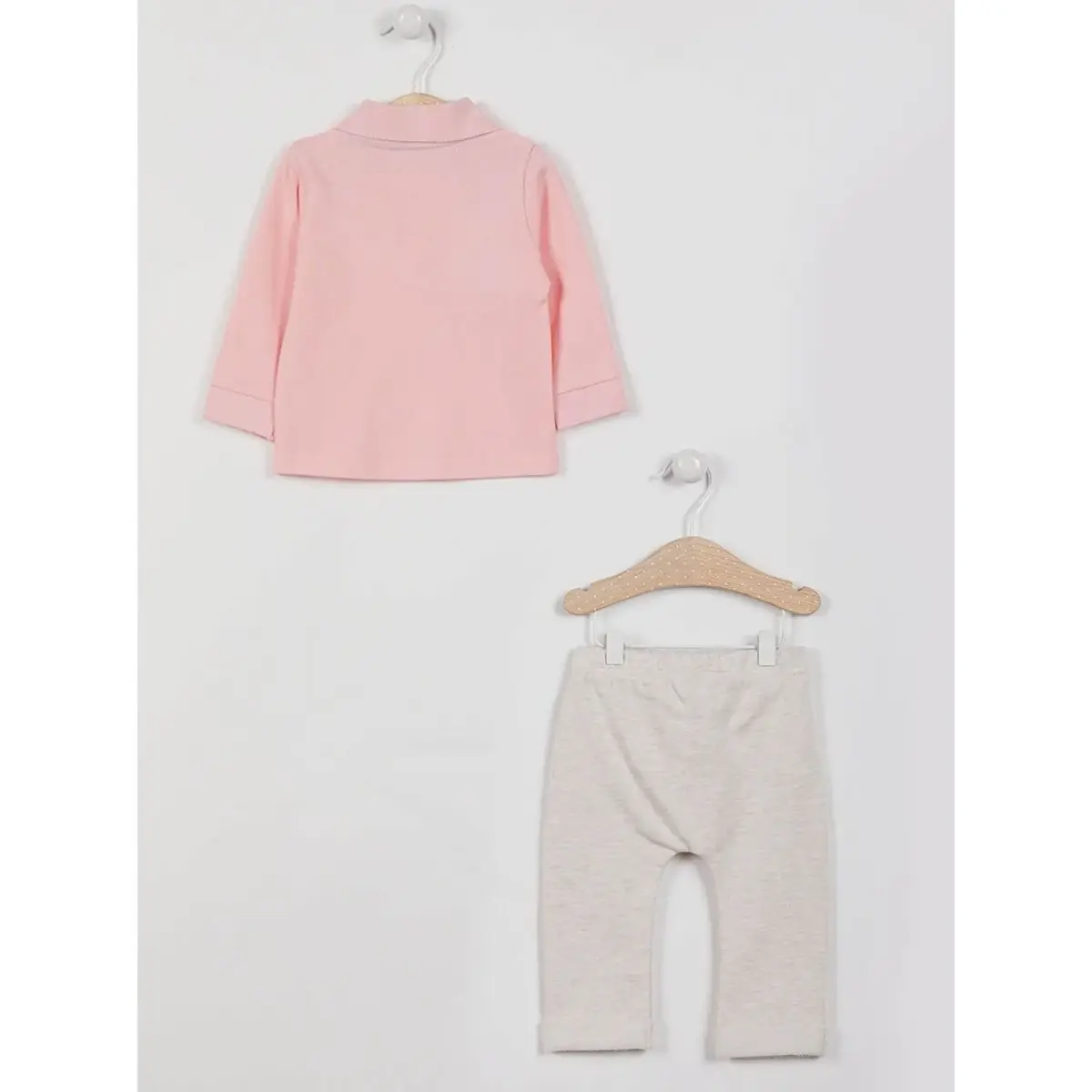 U.S. Polo 2li Takım Uzun Kol Somon