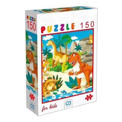 Ca Games Dinazorlar Puzzle 150 Parça