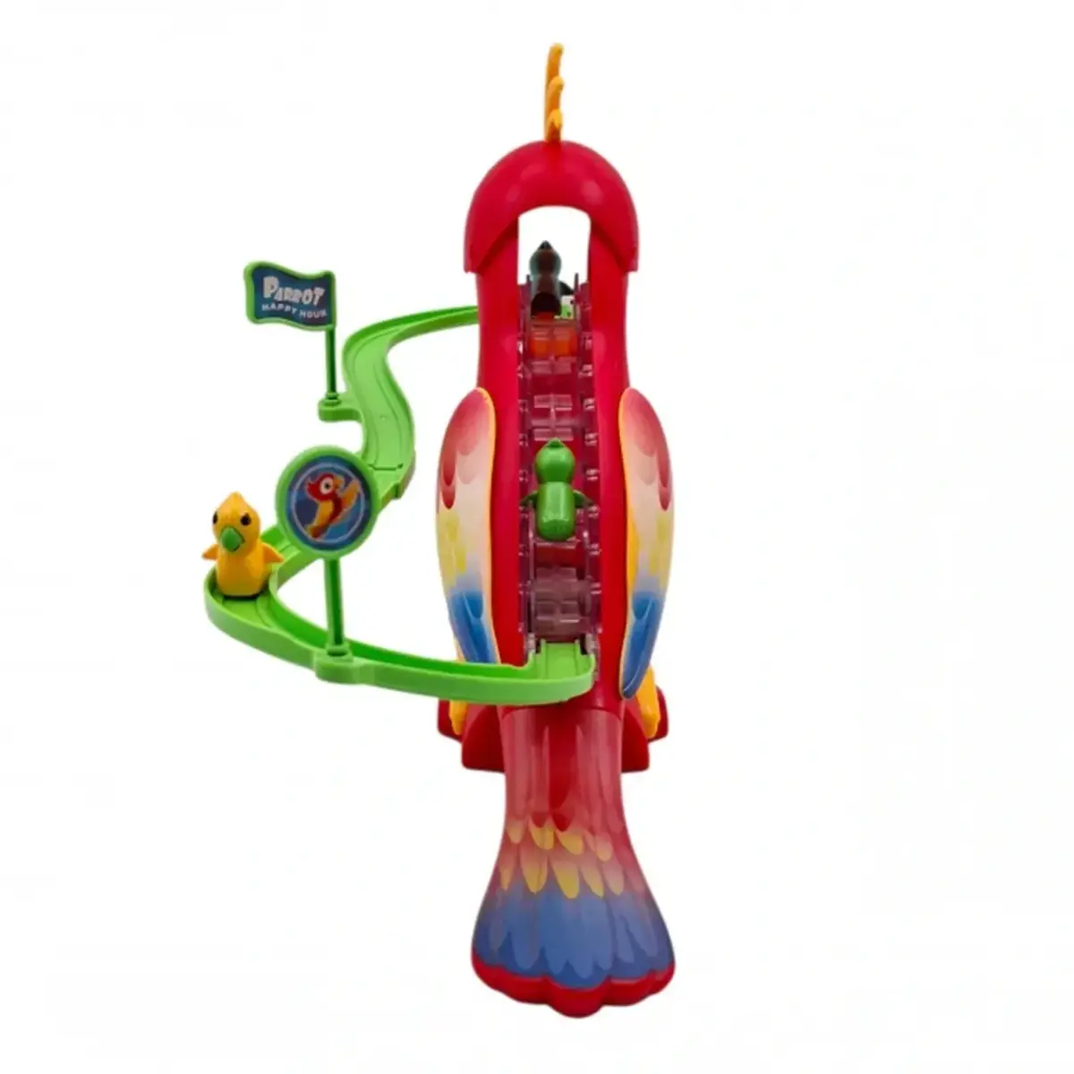 Pilli Kaydırak Papağan Müzikli
