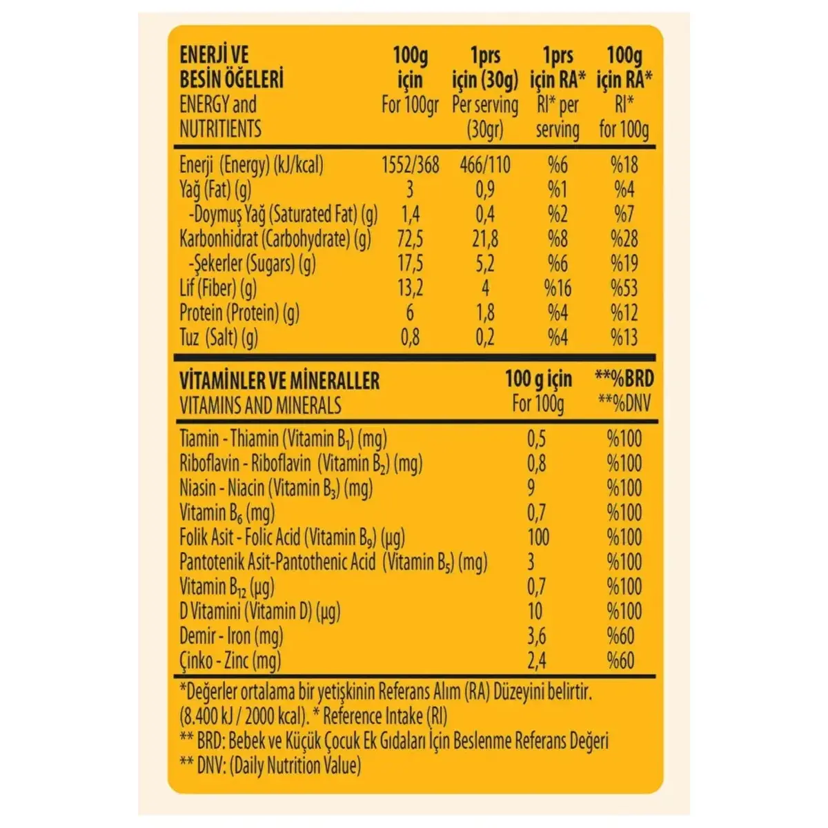 Hünnap Good Keçi Sütlü Kakaolu Gevrek (Şekersiz) 240 gr