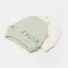 Bibaby Organik Şapka 2li Tiny Birds Ekru - Yeşil