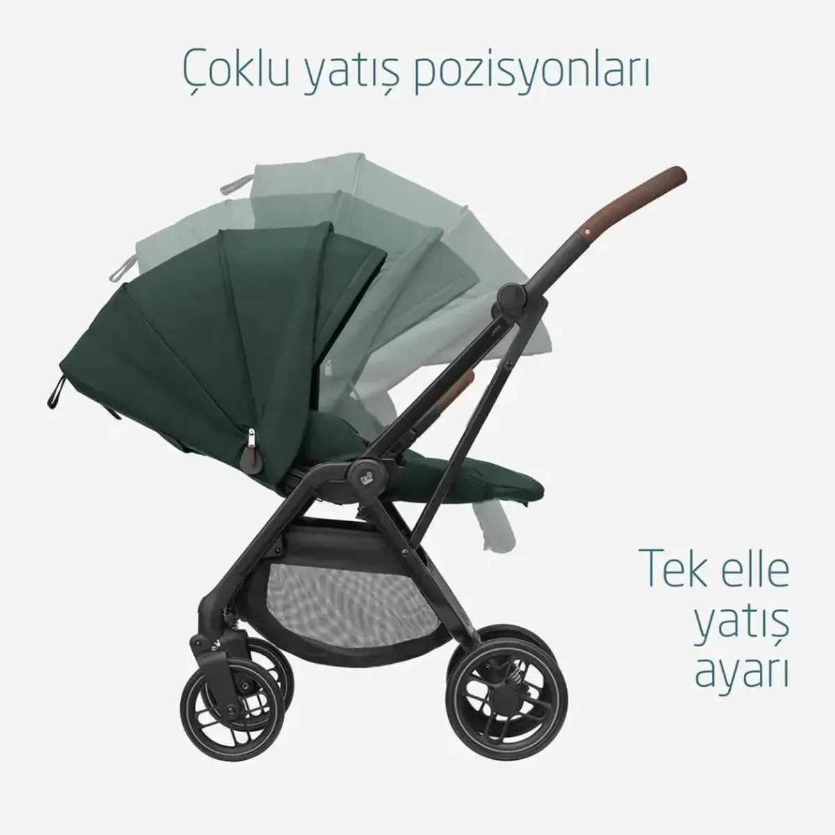 Maxi-Cosi Leona2 Bebek Arabası Twillic Green