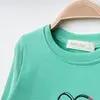 Bebolly Sweatshirt Kalp Baskılı Mint