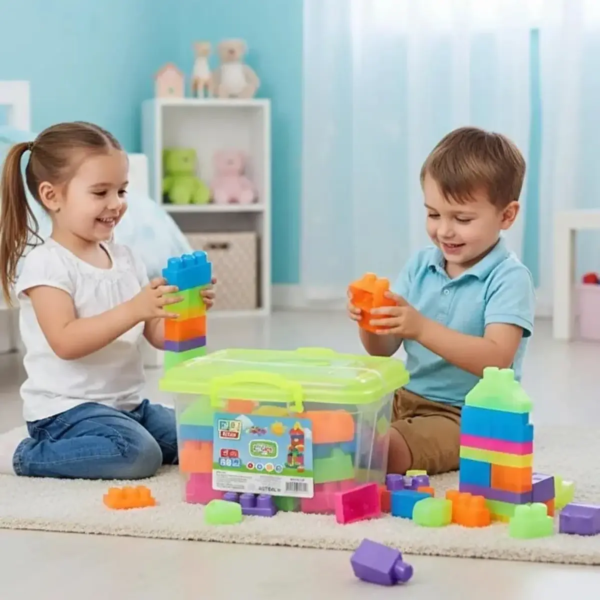 PlayBlox Blok Yapı Oyuncakları 56 Parça