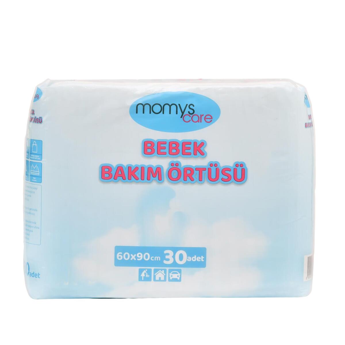 Momys Care Bebek Bakım Örtüsü 60*90 cm 30lu