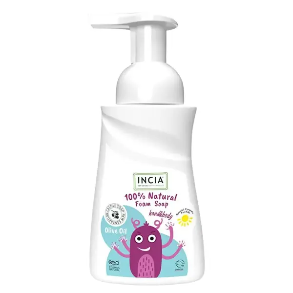 Incia Kids Zeytinyağlı Köpük Sabun 200 ml