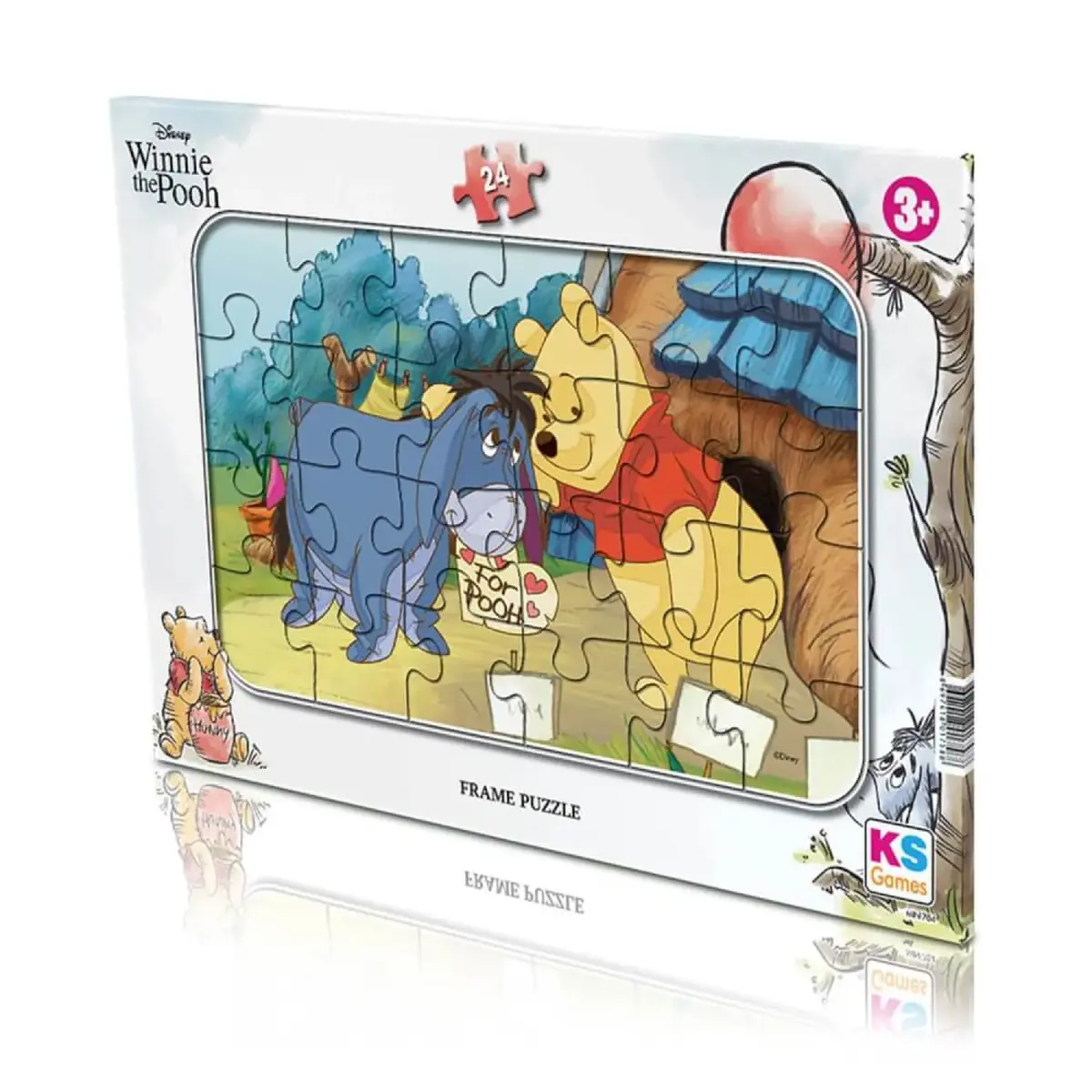 Winnie The Pooh Frame Puzzle 24 Parça
