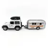 Diecast Metal Araba Karavanlı