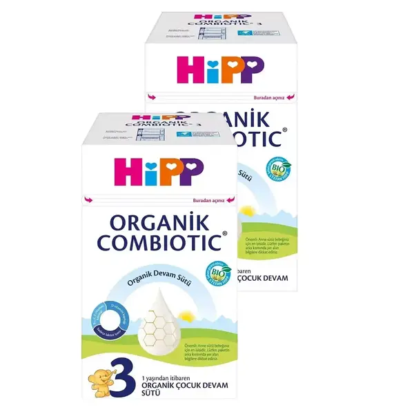 Hipp 3 Organik Combiotic Devam Sütü 800 gr*2